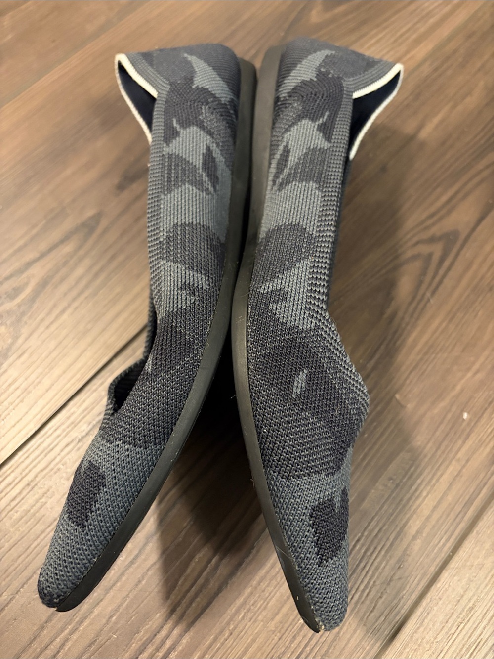 Rothy’s Retired The Point Camo Blue Gray size 9.5 - Picture 5 of 8